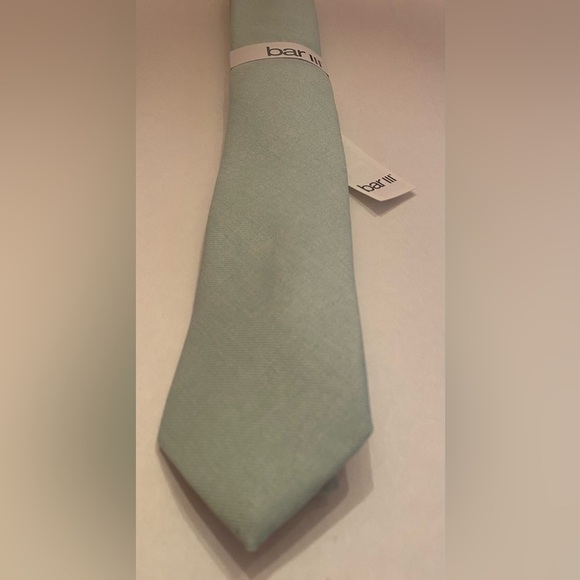 NWT BAR III Men’s Mint Green Luxury Tie - Picture 3 of 3